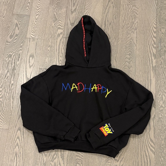 Pixar x Madhappy Toy Story Hoodie Black Size Small - Picture 1 of 4